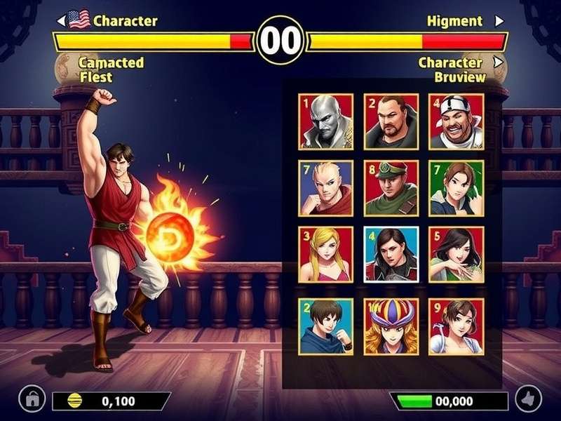 Legendary Fighters Game Screenshot